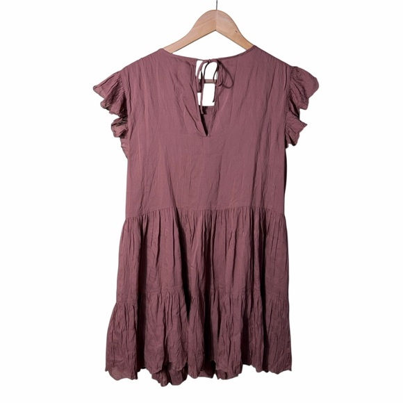 Wilfred Aritzia Sidonie Tiered Mini Dress Size Small - Picture 6 of 13